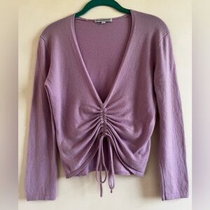 Randolph Duke Lilac Cashmere Sweater